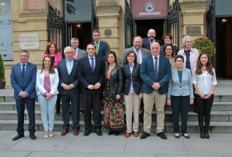 Inauguración del congreso, esta mañana.