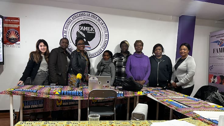 Asociaciones de distintas generaciones y lugares, unidas por el feminismo en Bizkaia