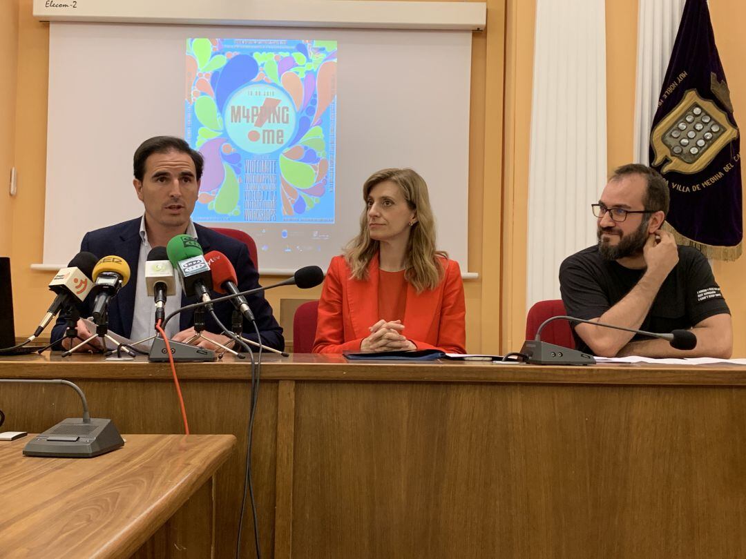 Guzmán Gómez, Mar Sancho y Rodrigo Tamariz presentan el IV Festibal Mapping Me.