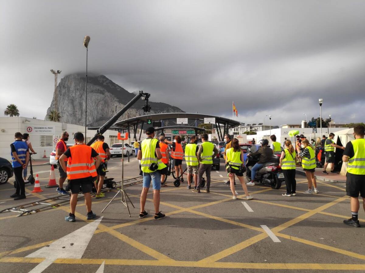 El Palacio de Congresos, centro del rodaje en La Línea de la serie de Amenábar "La Fortuna"
