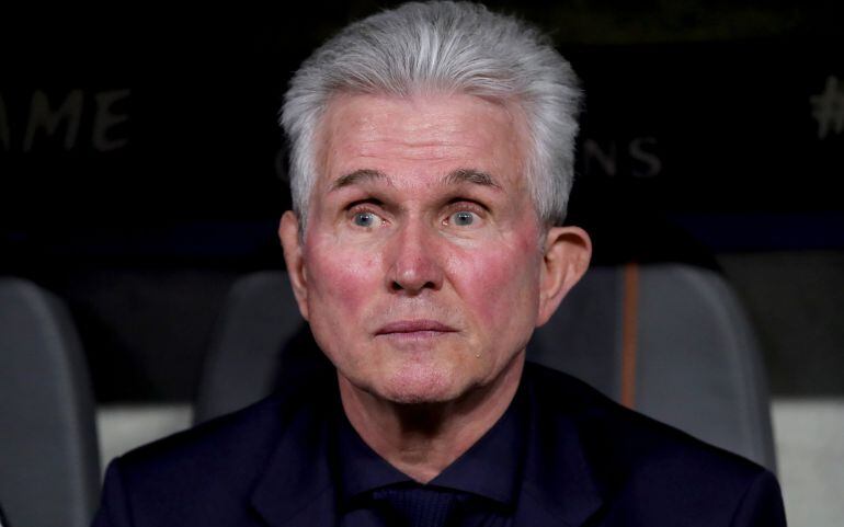 Jupp Heynckes, en un momento del partido frente al Sevilla