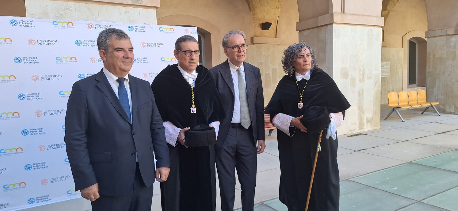 Inauguración del Curso Académico de las Universidades Públicas de la Región en Cartagena