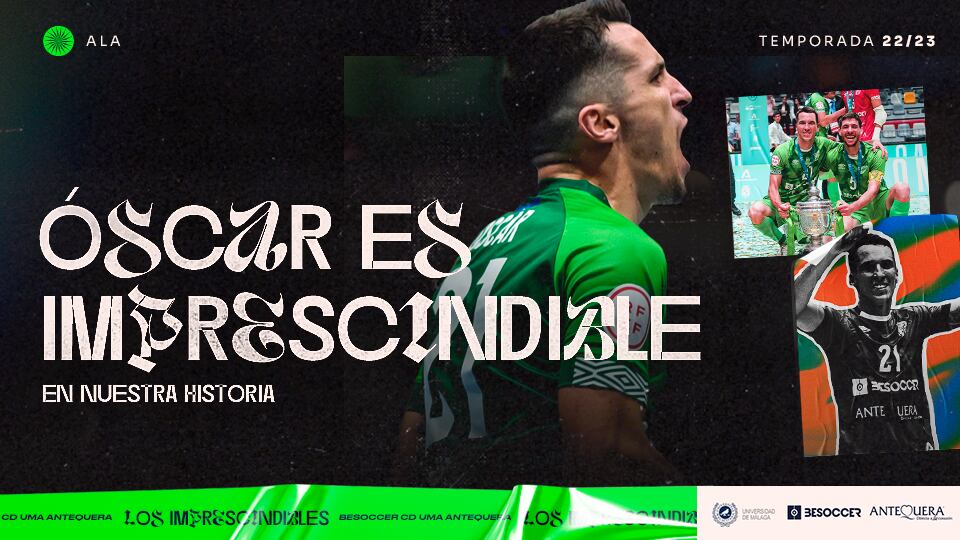 Anuncio de la renovación de Óscar Muñoz