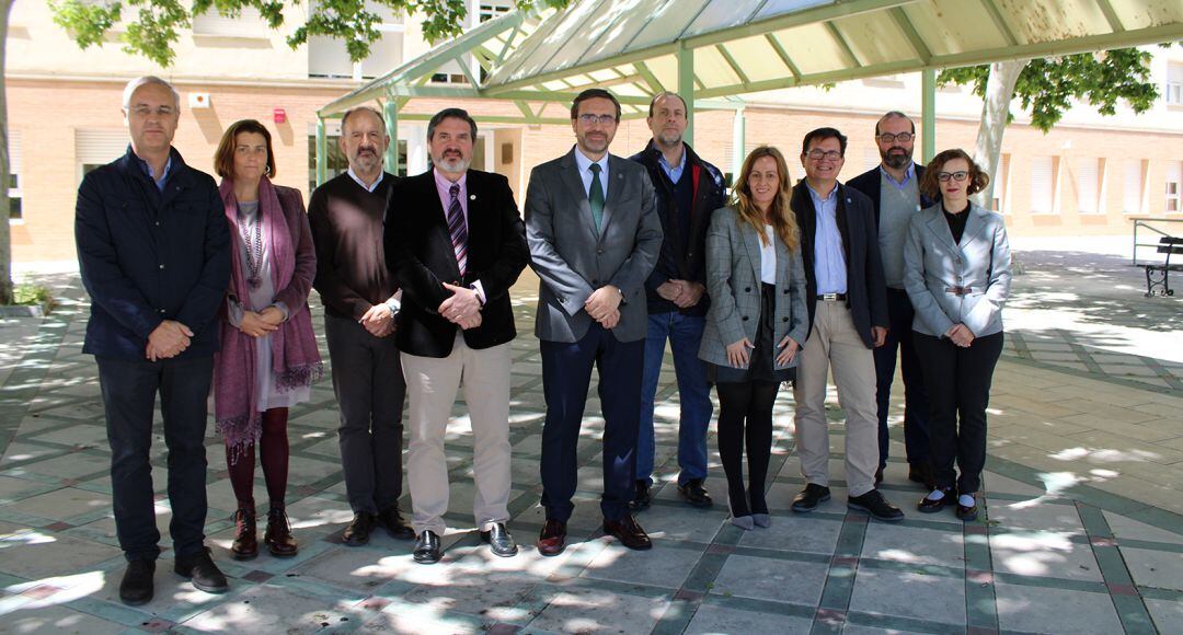 Miembros del nuevo equipo de gobierno de la UJA.