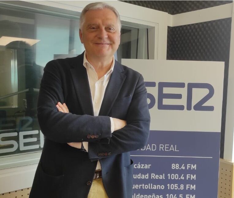 Francisco Cañizares, alcalde de Ciudad Real en los estudios de la SER