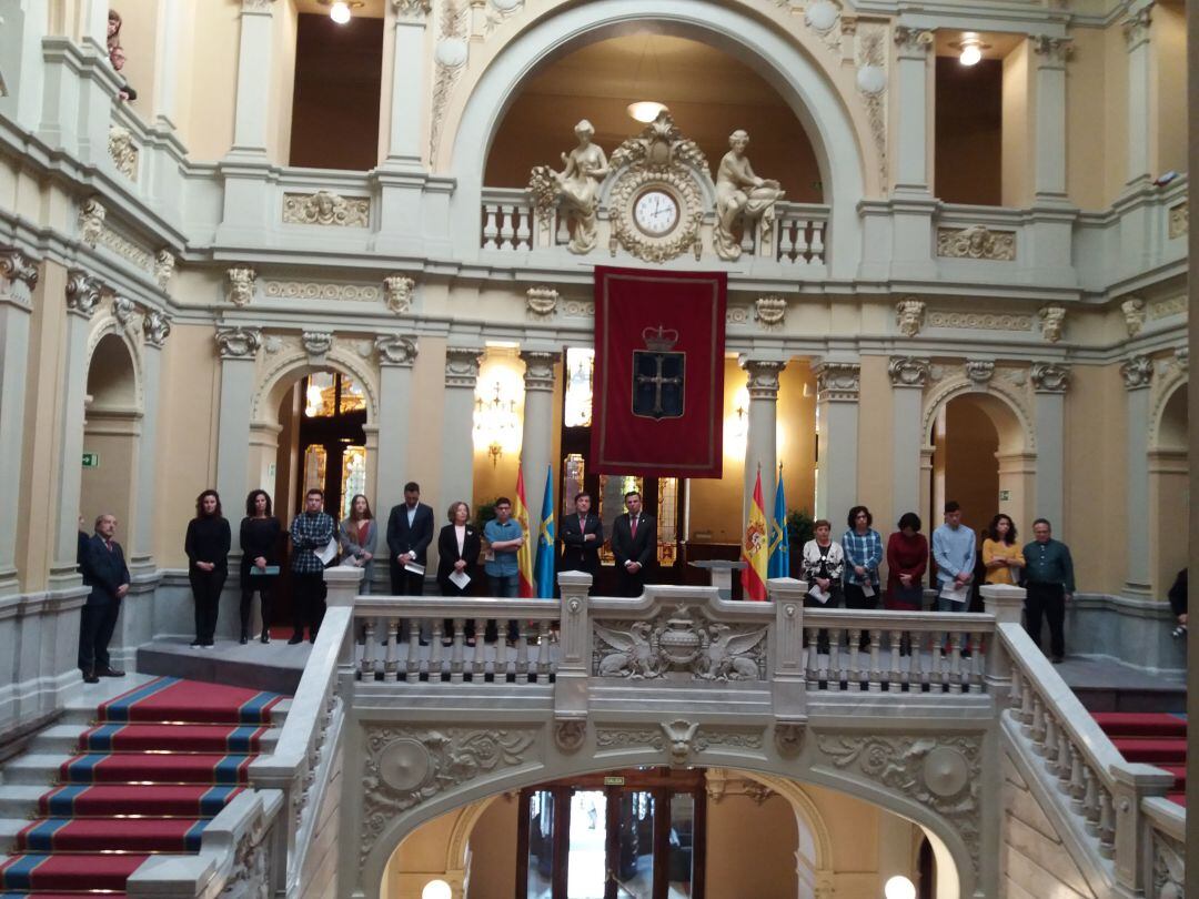 Celebración en la Junta General del Principado del 40 aniversario de la aprobación de la Constitución Española