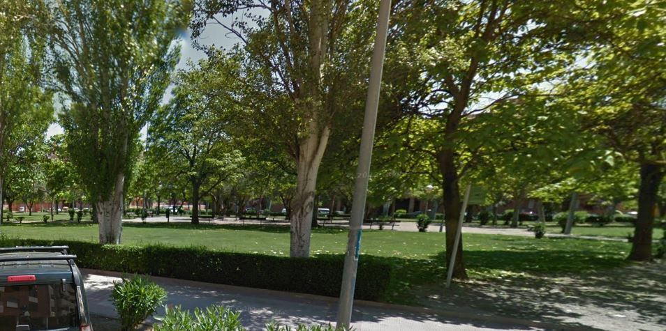 Uno de los parques en la zona de Los Olivos
