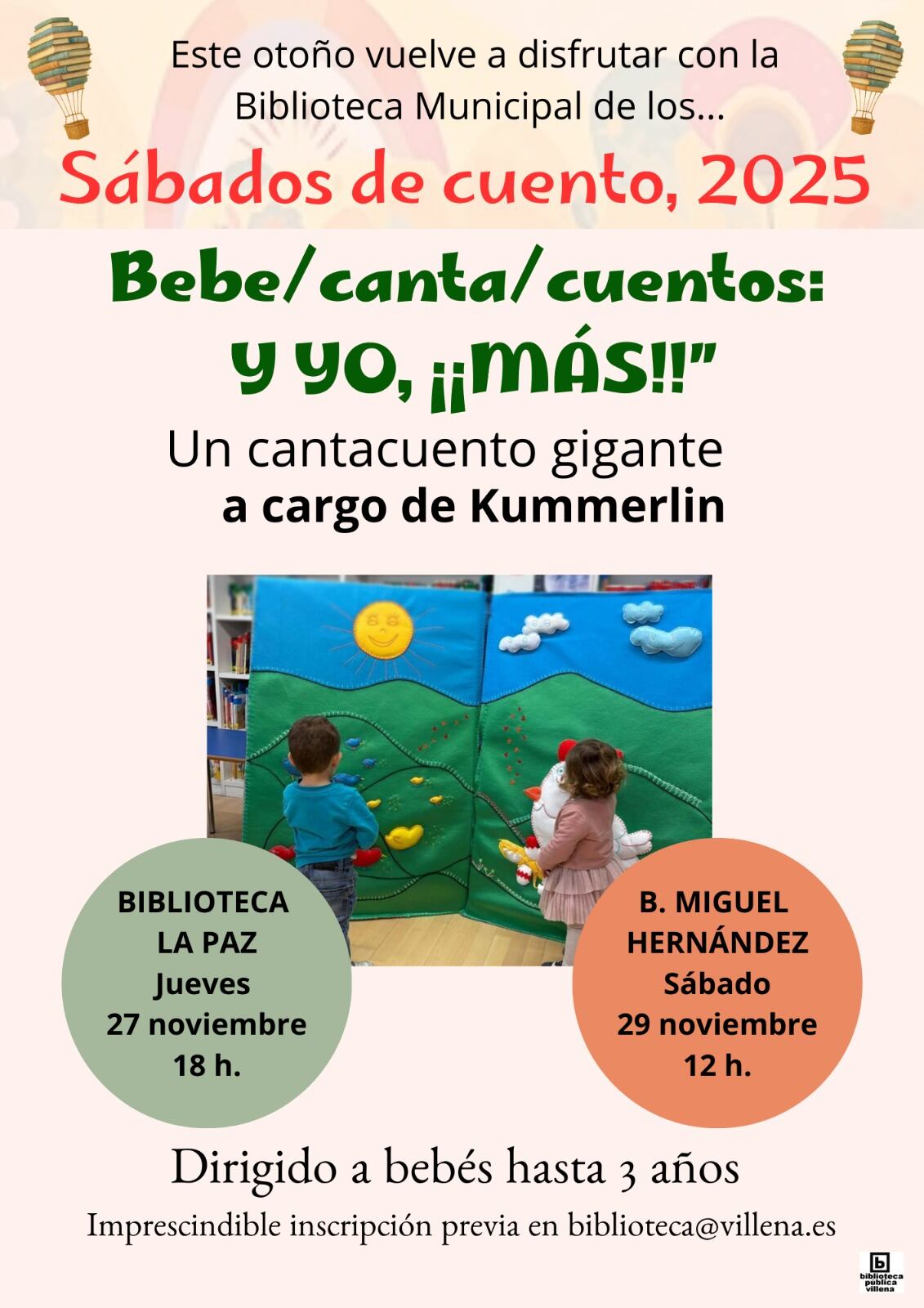 Actividades día de las bibliotecas