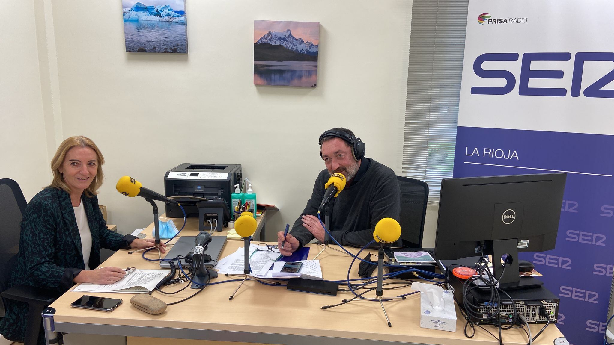 La consejera de Salud, María Somalo, en un especial de Hoy por Hoy La Rioja con Jorge Gómez.