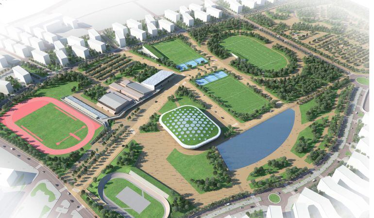 Plànol de l'Anella Mediterrànea. 