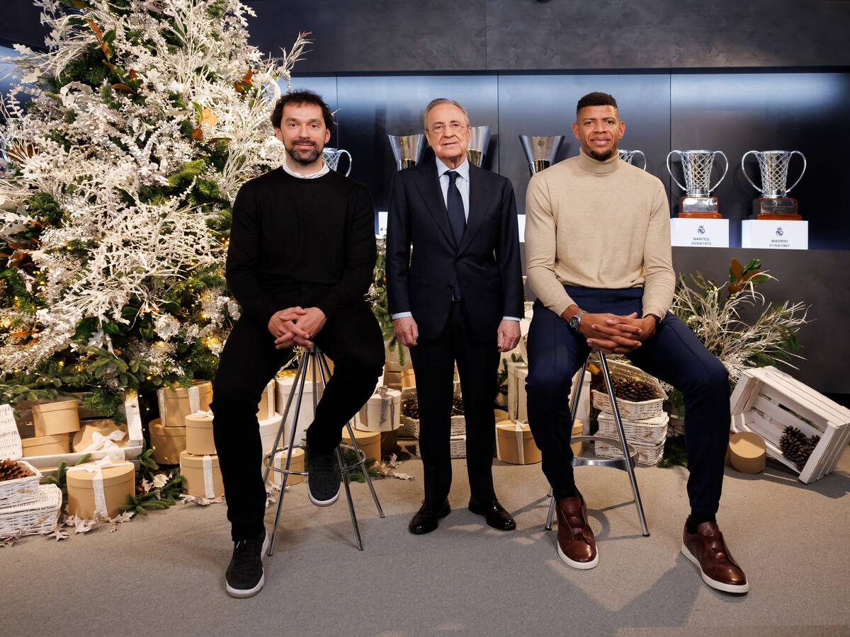 Sergi Llull, protagonista de la felicitació del Reial Madrid i home de rècords
