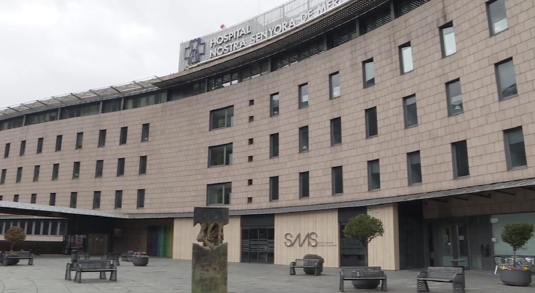 L'accés principal a l'hospital