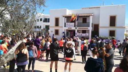 Celebración del Día de la Mujer en Formentera.