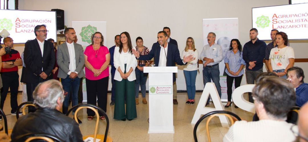 José Montelongo, candidato de ASL a la Alcaldía de Arrecife.