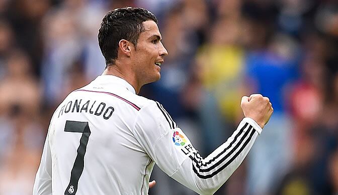 Cristiano Ronaldo celebra un gol