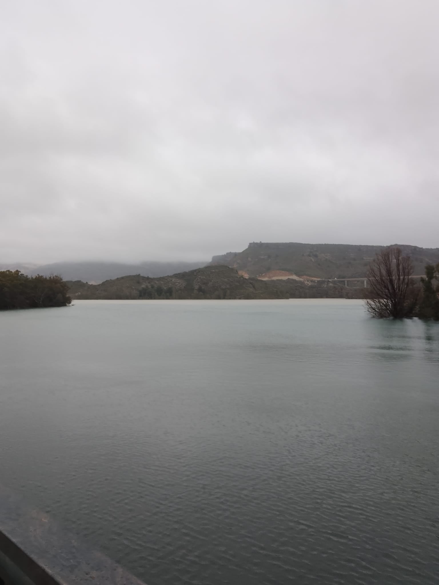 Embalse de La Cierva en Mula (Murcia)