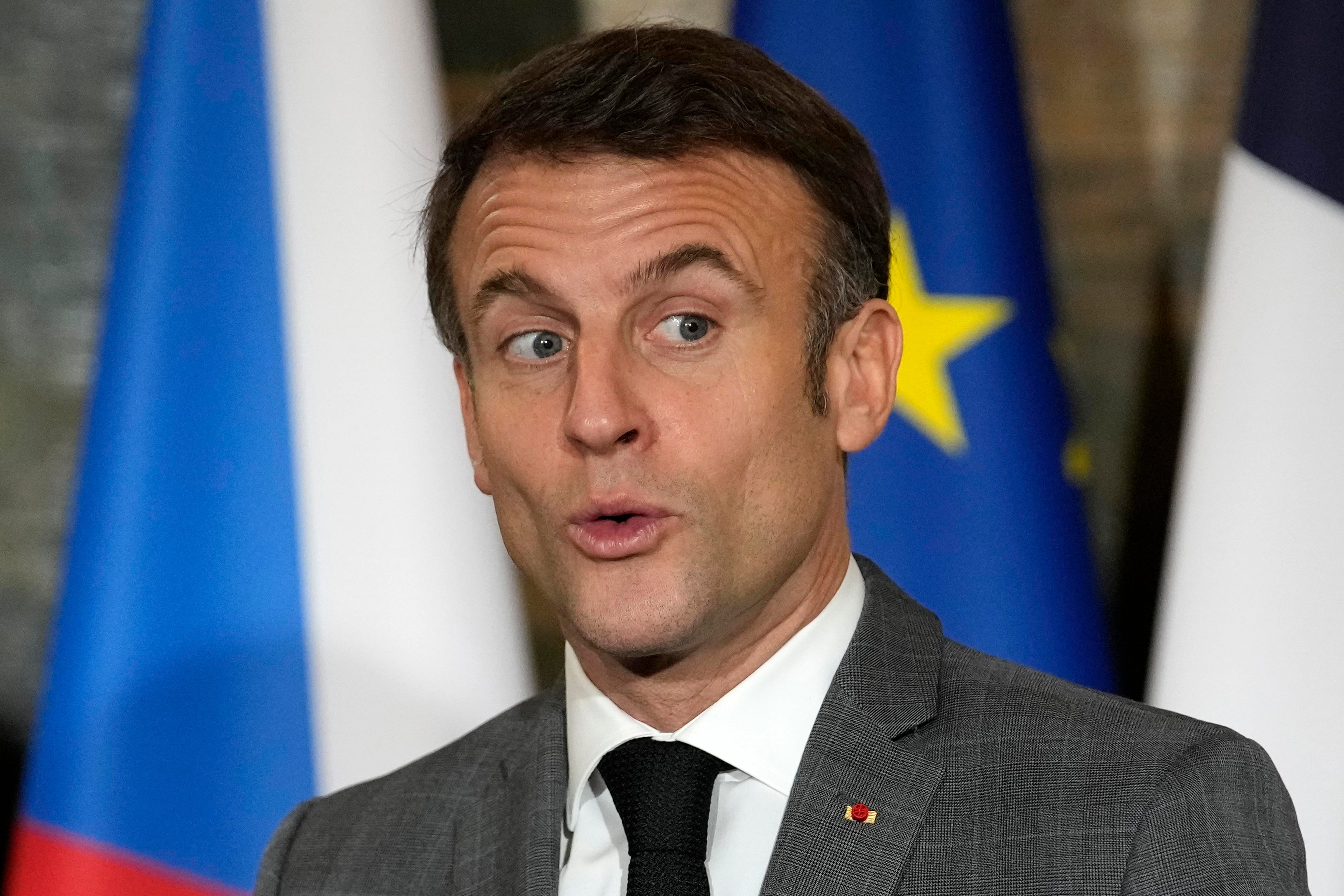 Emmanuel Macron en una imagen de archivo