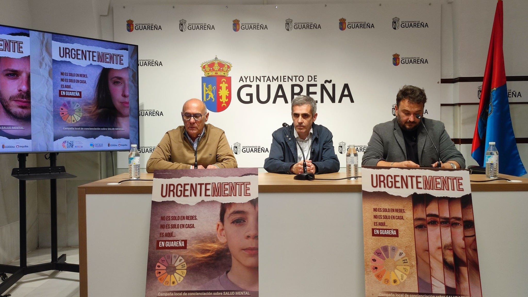 Guareña lanza la campaña “UrgenteMENTE” para concienciar sobre la salud mental