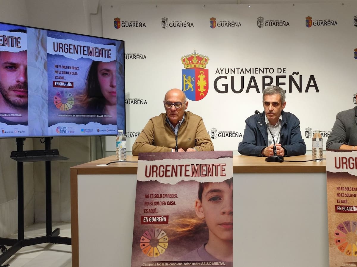 Guareña lanza la campaña “UrgenteMENTE” para concienciar sobre la salud mental