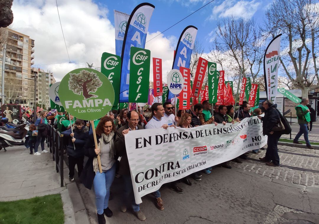 Alrededor de 1.300 manifestantes han formado parte de la comitiva