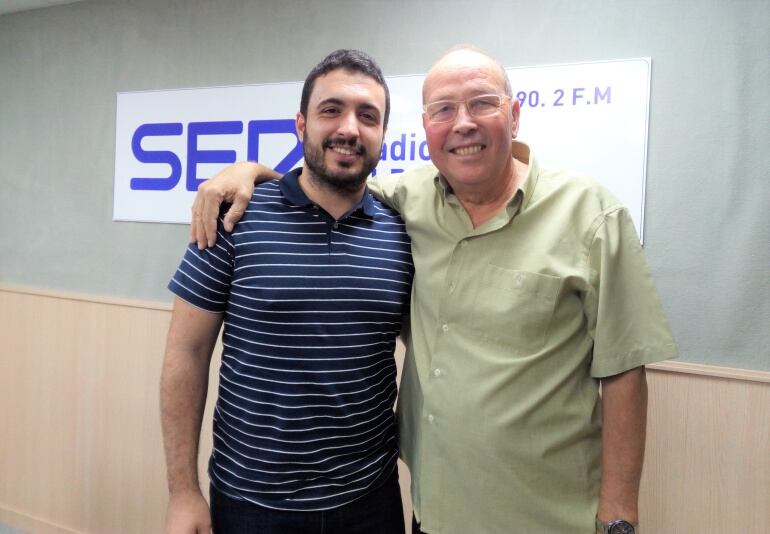 Antonio Molina y Aitor Marco en Radio Elda