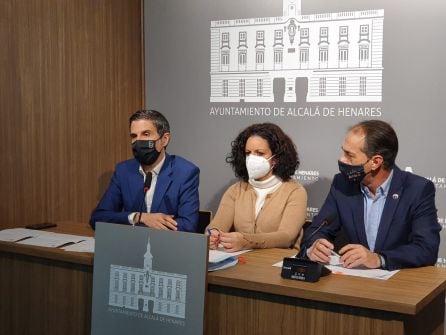 Presentación de los presupuestos municipales en Alcalá de Henares. 