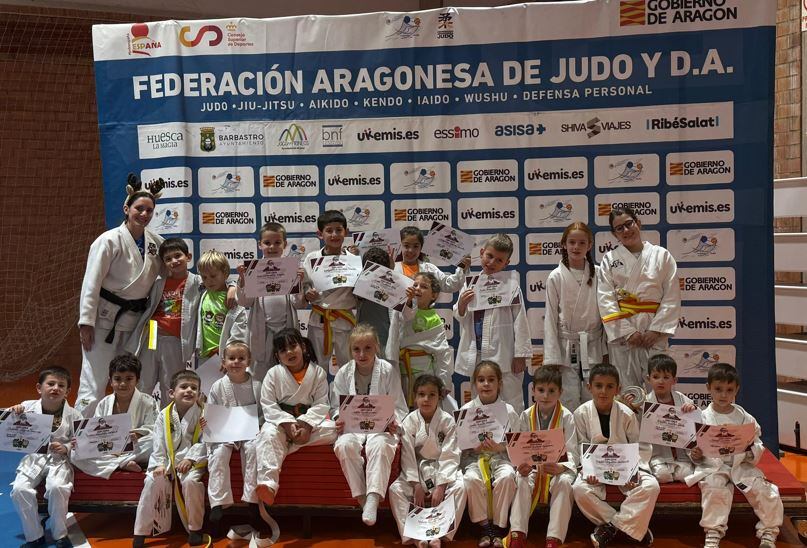 Deportistas Club Judo Huesca