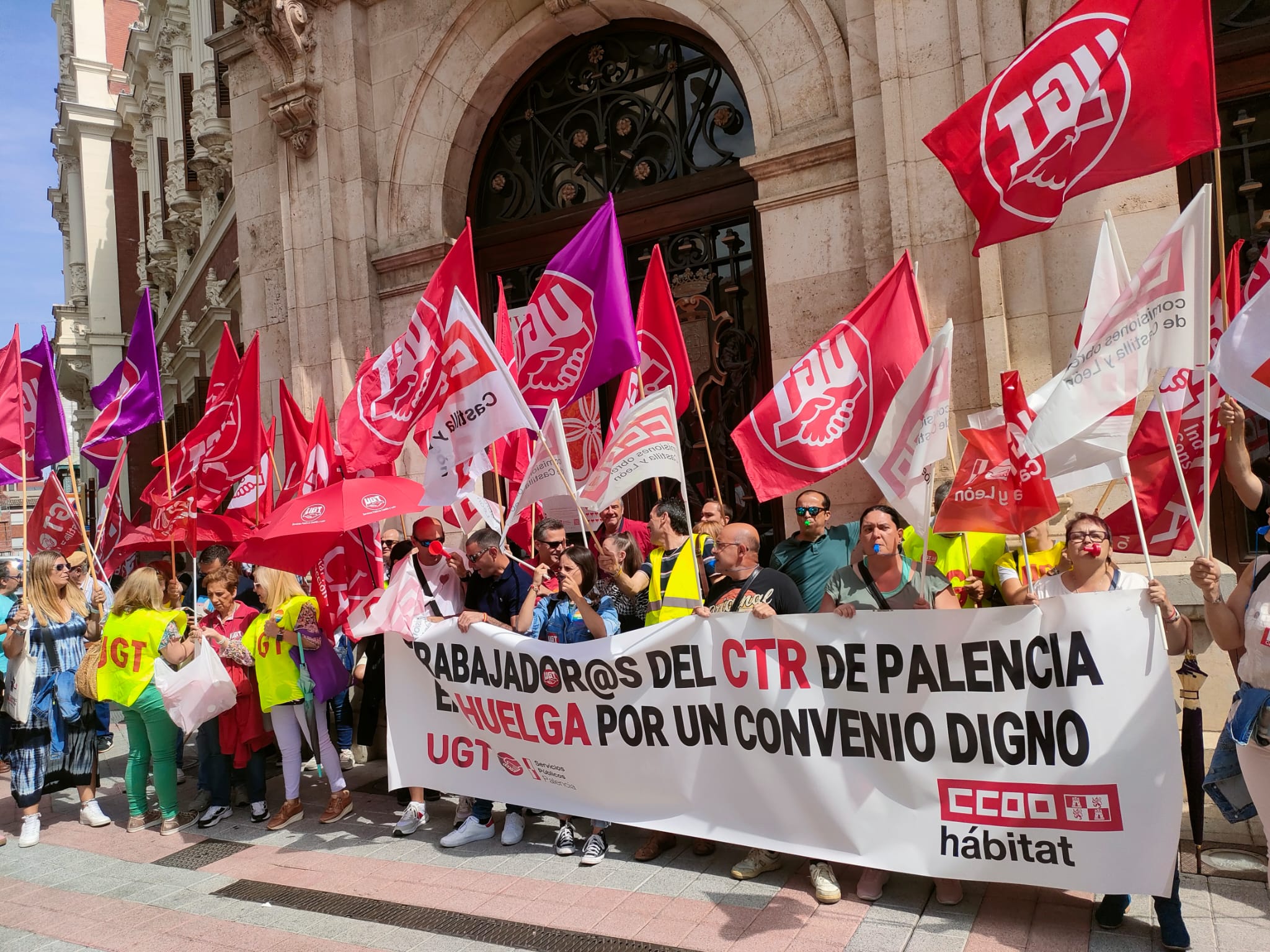 Datos del sindicato UGT Palencia