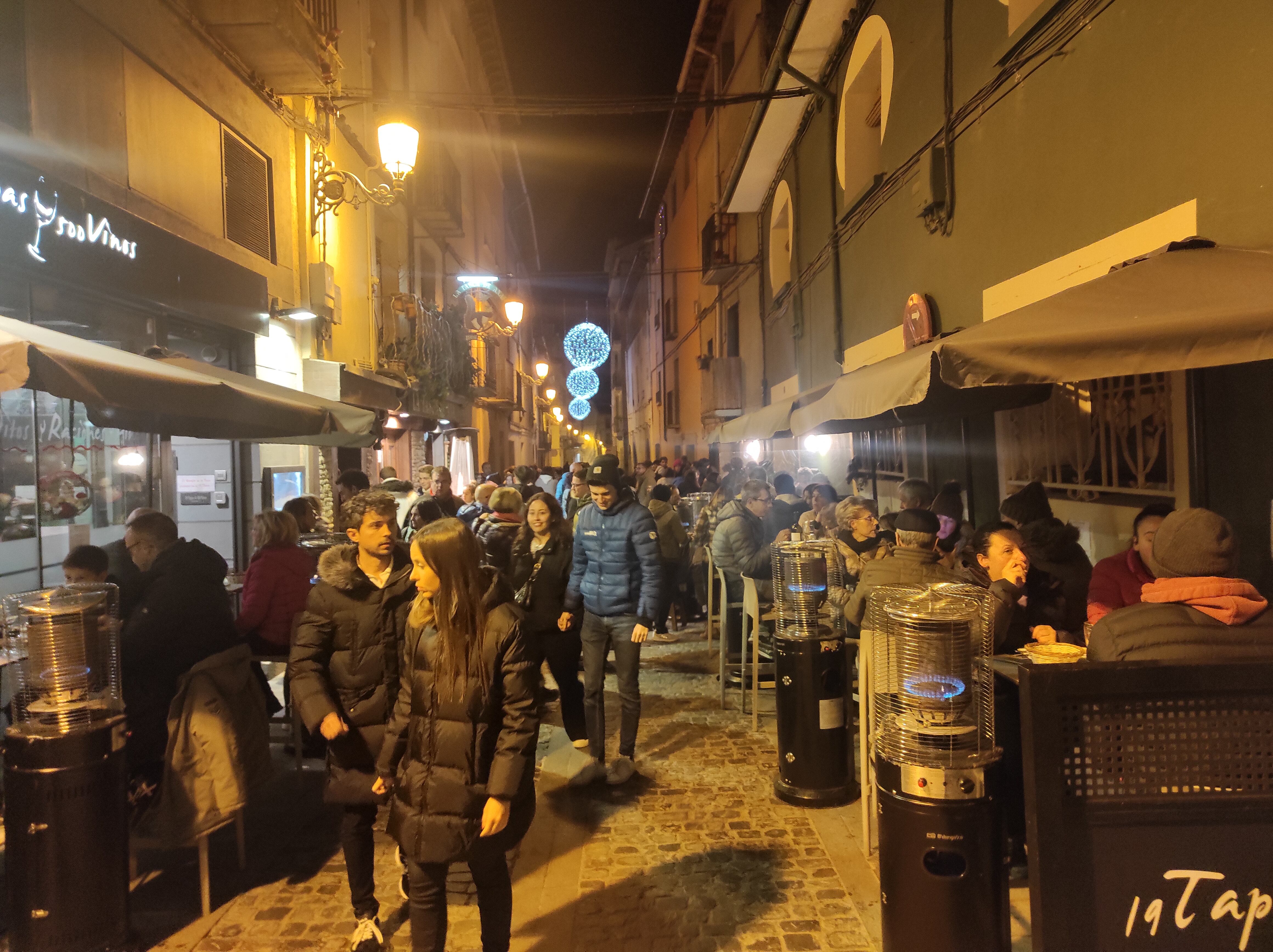 Las calles de Jaca esta navidad