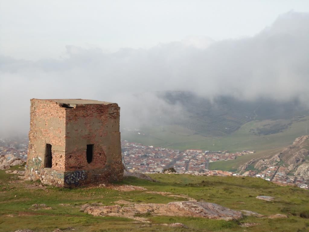 Chimenea &quot;cuadrá&quot; de Puertollano