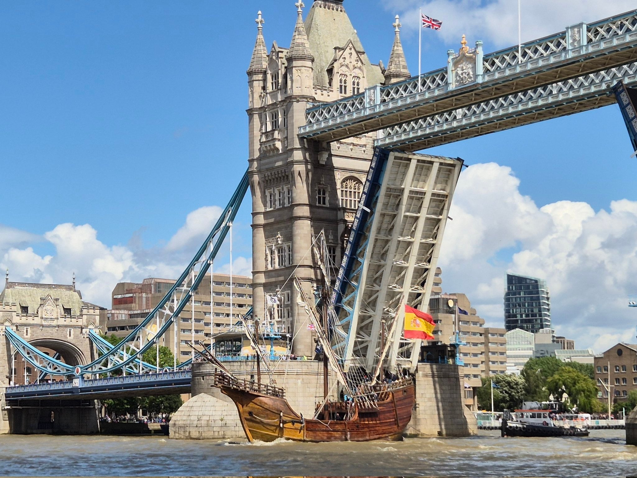 'Nao Santa María' en Londres