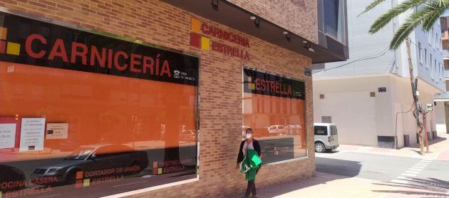 El mítico supermercado La Estrella, cuya reapertura supuso la vuelta a la normalidad