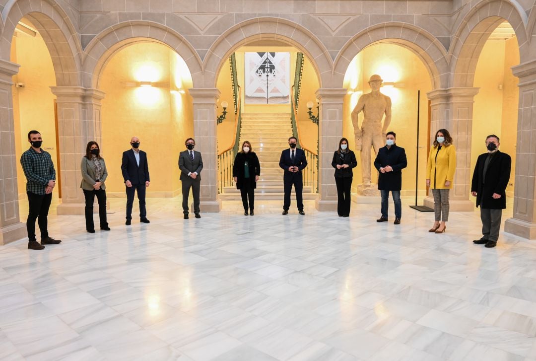 Equipo de Gobierno de Linares. Archivo 2021.