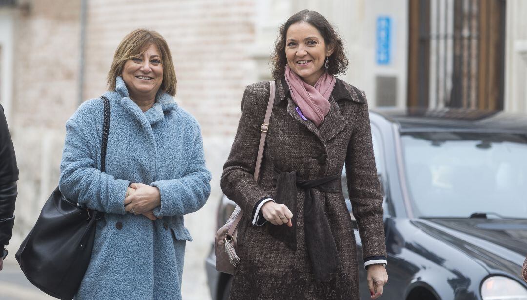 La ministra de Industria, Comercio y Turismo, Reyes Maroto, visita Medina del Campo 