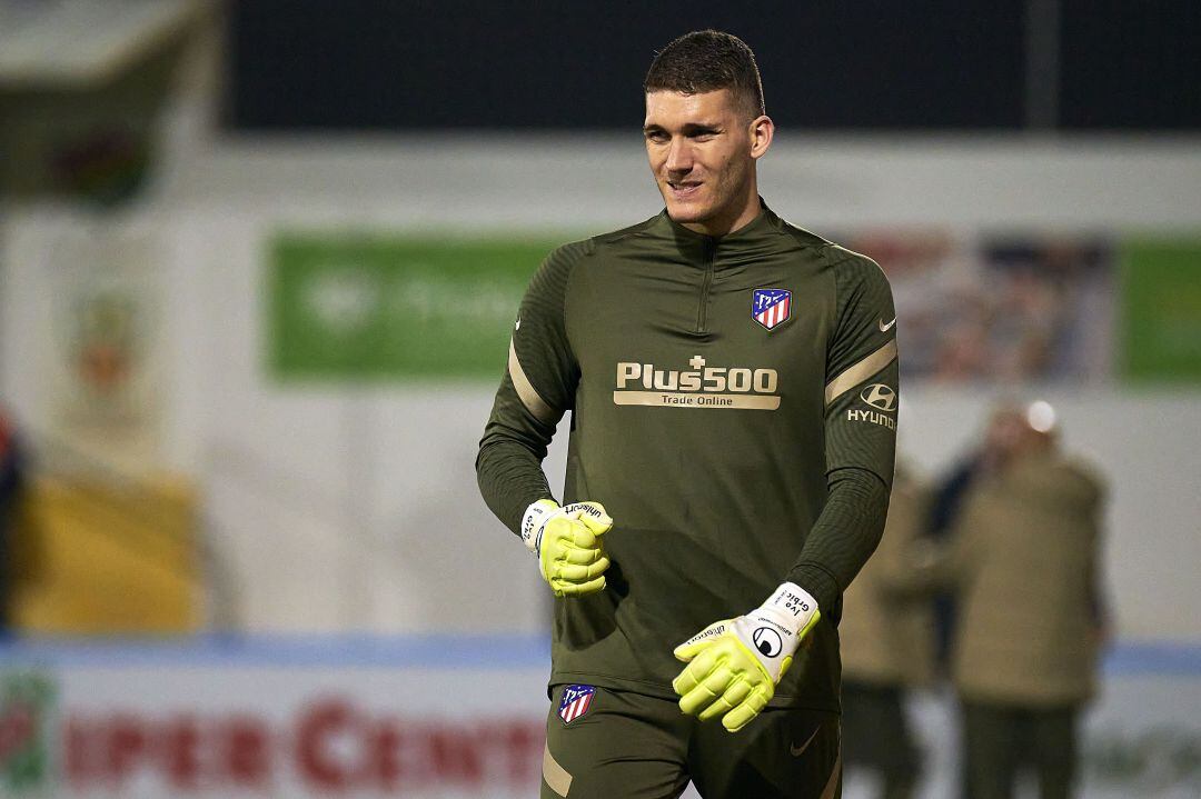 Grbic, durante el partido contra el Cardassar. 