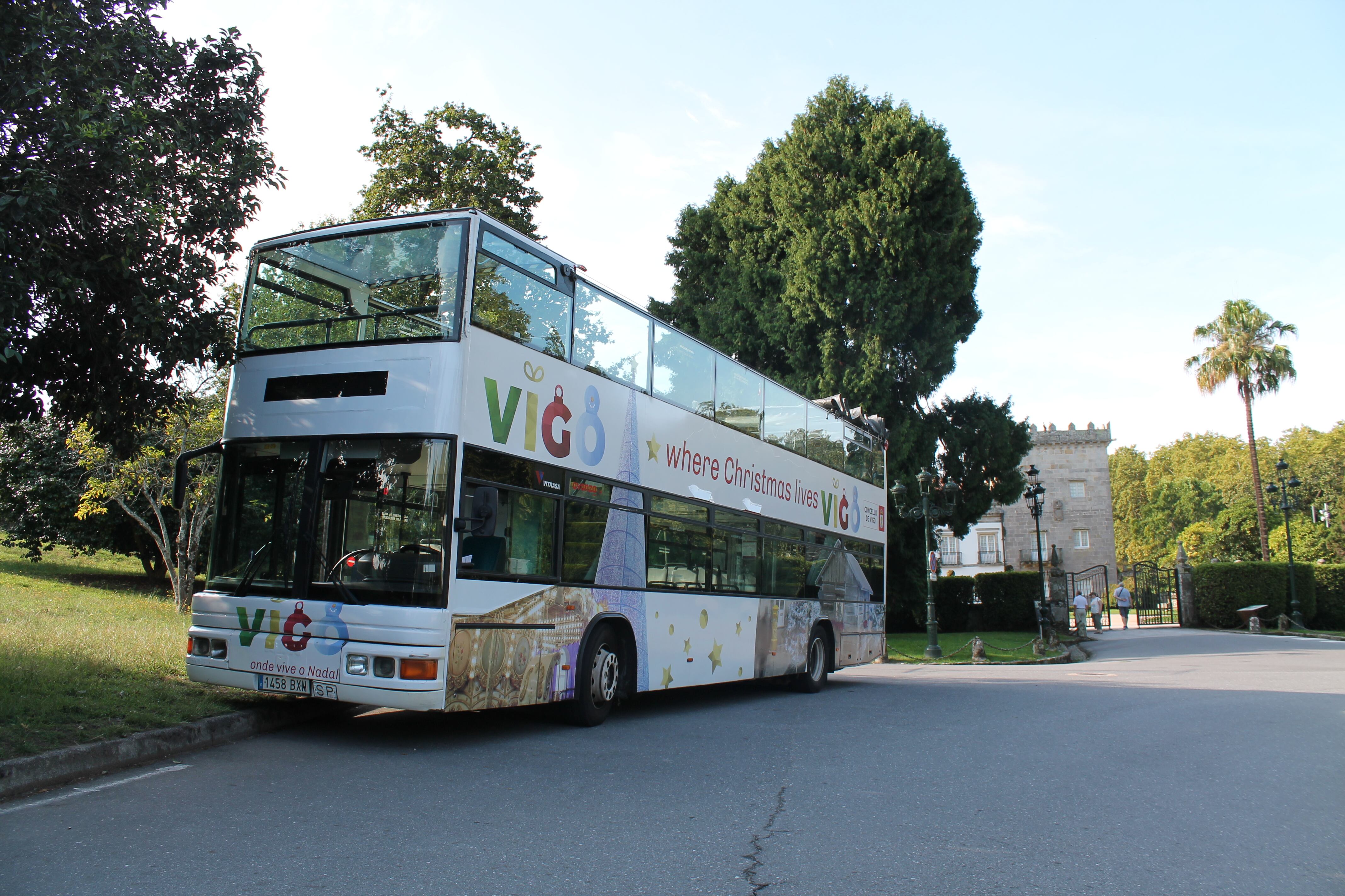 Bus turístico de Vitrasa en Vigo