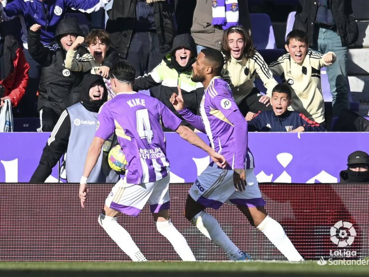 Larin sentencia una buena segunda parte del Real Valladolid, Zorrilla vuelve a vibrar