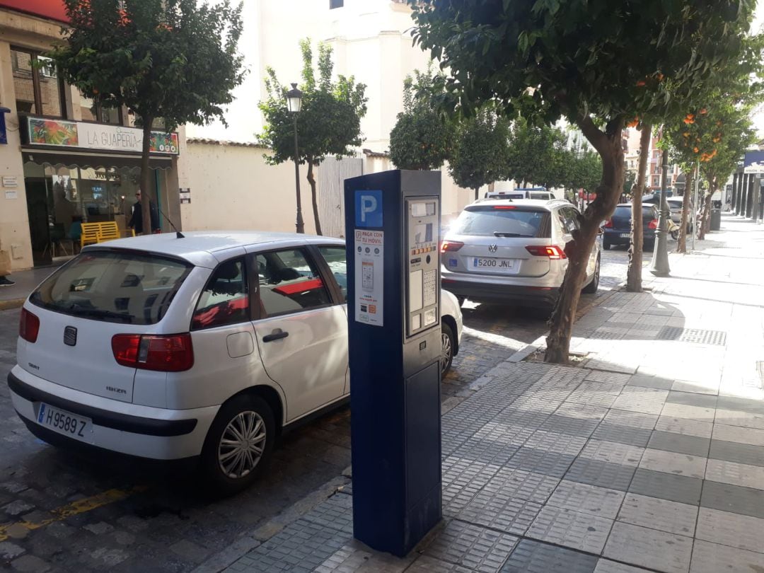 Zona ORA de Huelva. 