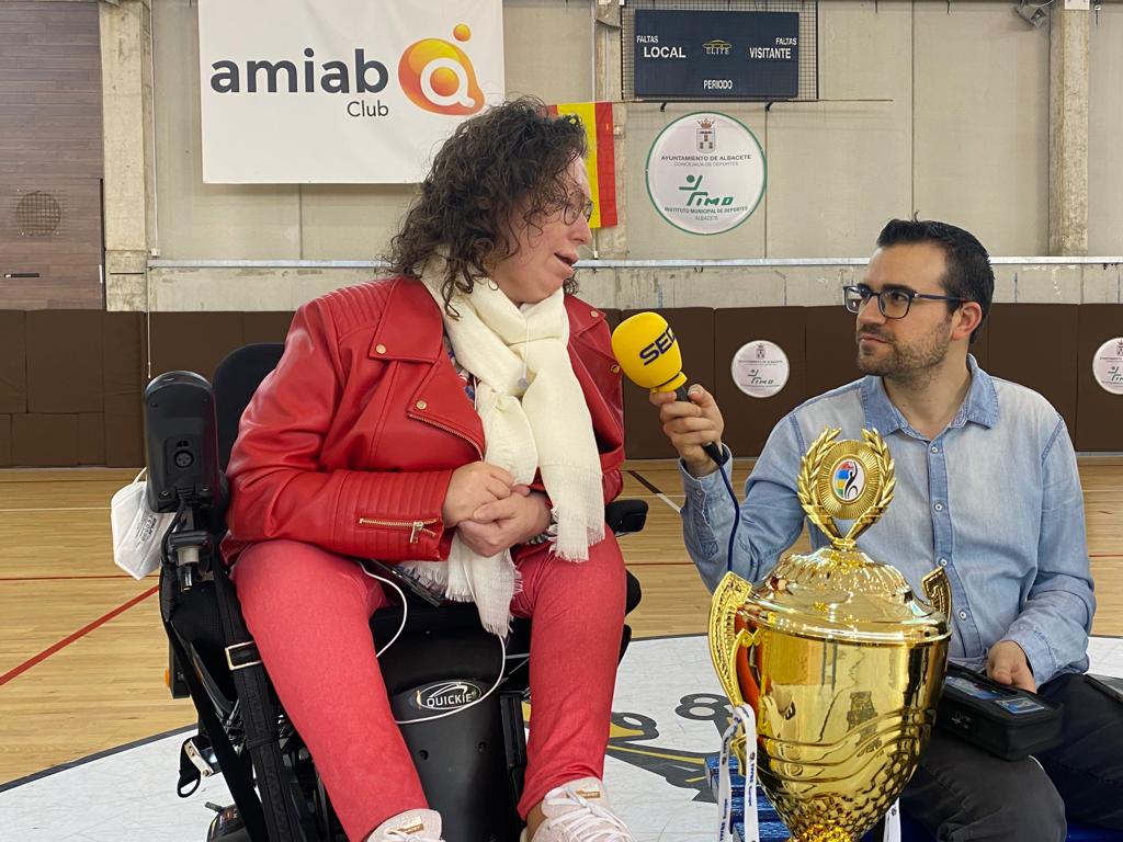 Encarnación Rodríguez, presidenta del grupo Amiab Albacete