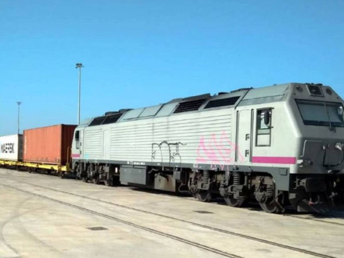 El tráfico ferroviario crece un 35% en el Puerto de Algeciras