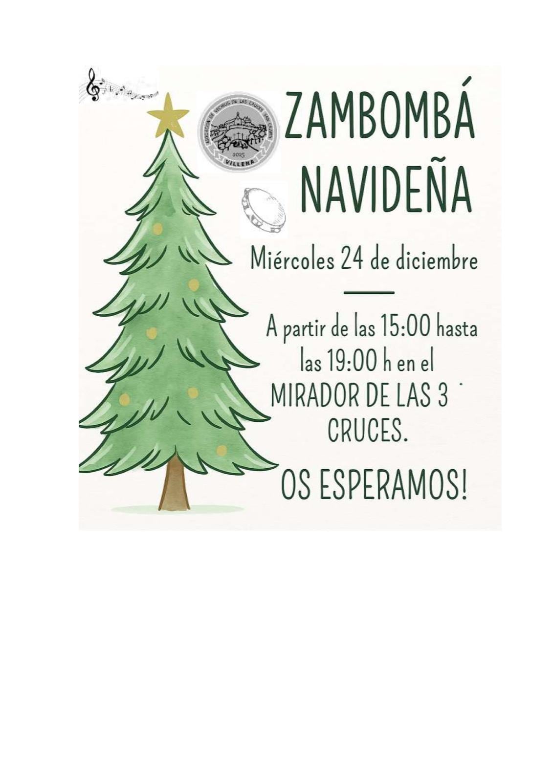 Cartel de La Zambombá