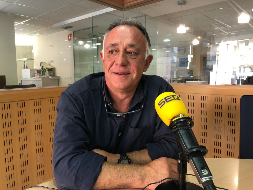 El president de la Federació de la Confraria de Pescadors, Antoni Abad