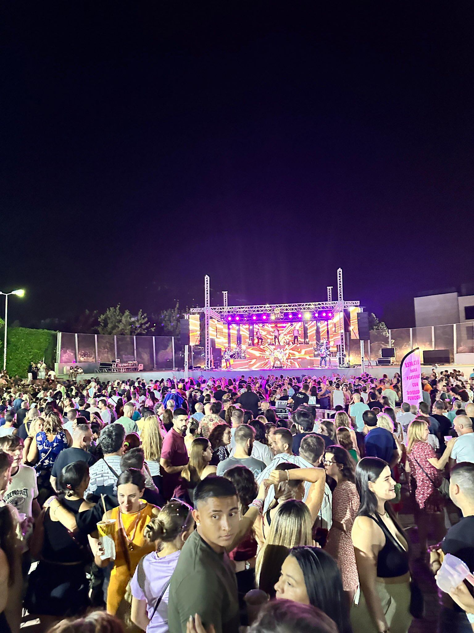 El recinto ferial de Pinto en fiestas