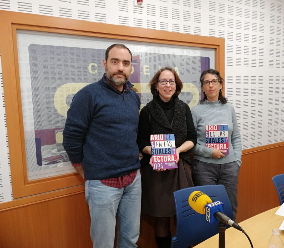 Óscar Fernández, Carmen Cerezo y Jacinta Ortiz.