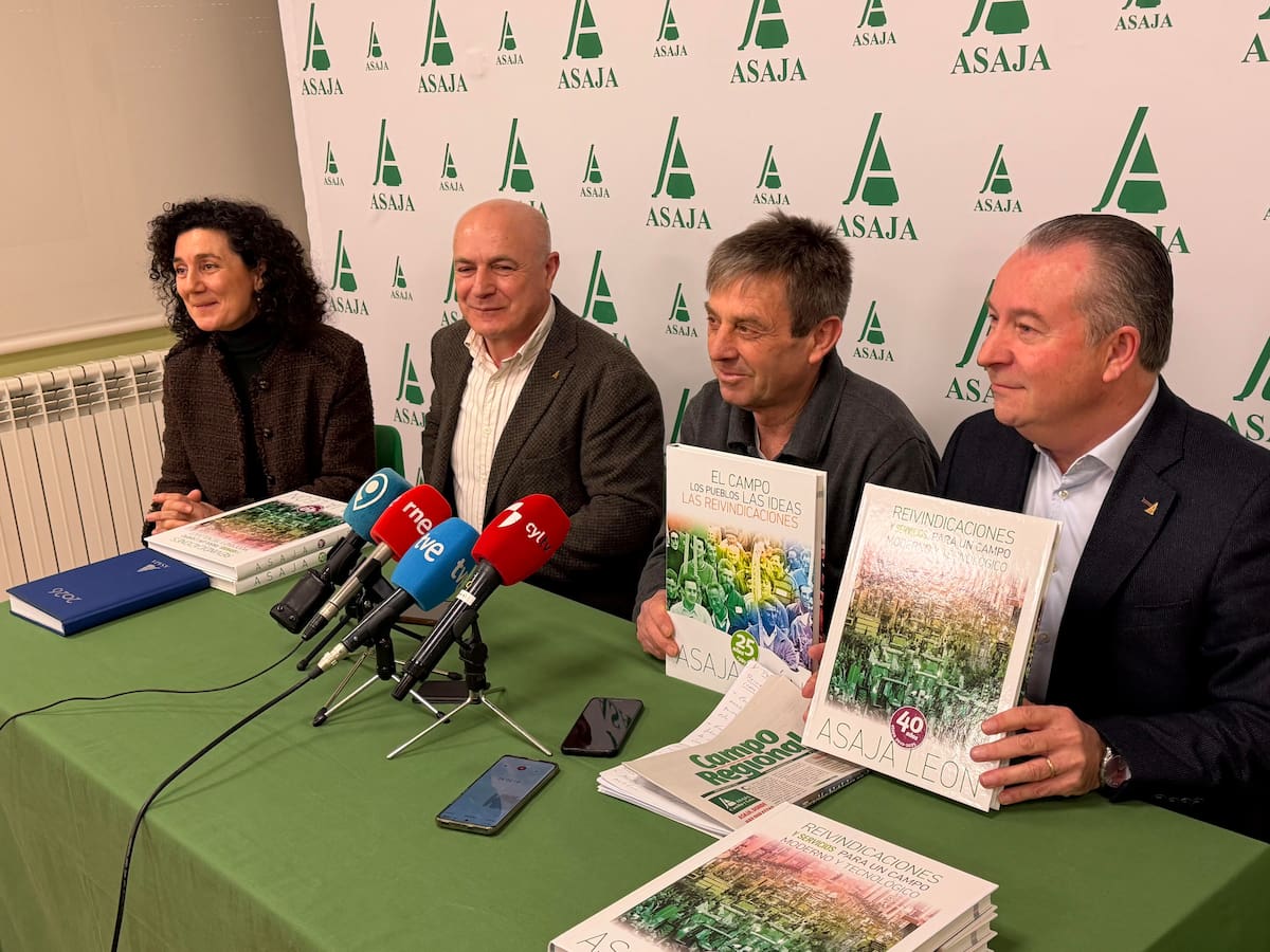 Asaja hace balance en una publicación de los últimos 15 años en el campo leonés: "No todo ha sido negativo"