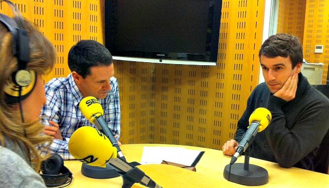 Borja Vigil e Iñigo Martínez en "Hoy por Hoy San Sebastián"