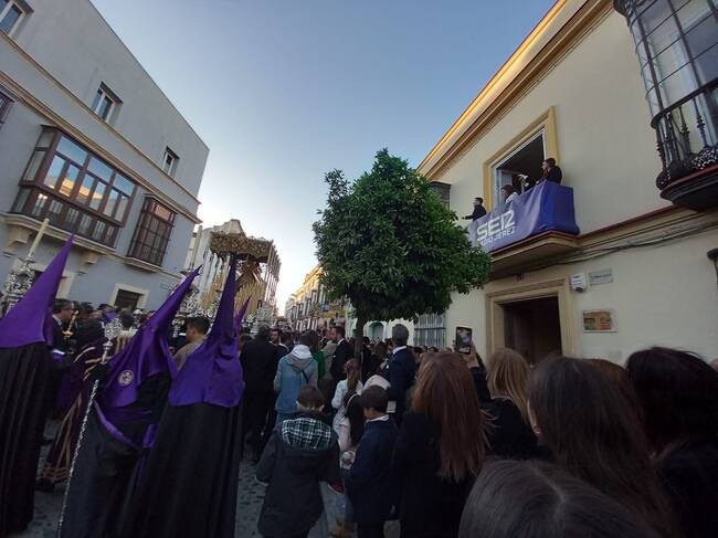 La Soledad, a su paso por Radio Jerez el pasado Viernes Santo