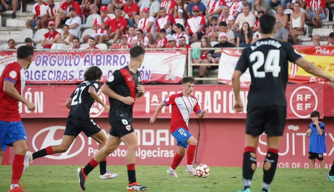 Neco Celorio, esta temporada contra el Algeciras.