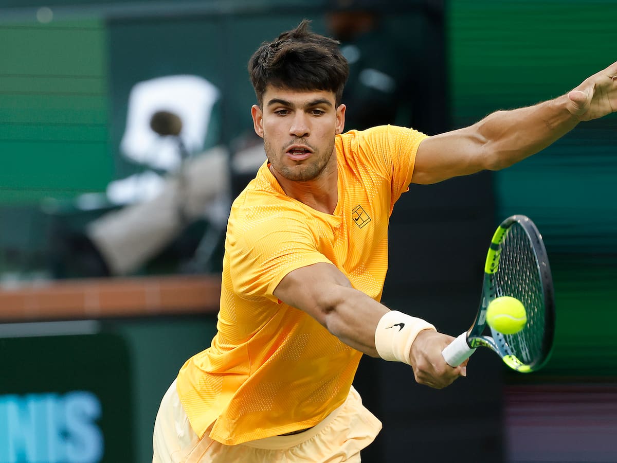 Alcaraz abre Indian Wells con autoridad ante Dimitrov