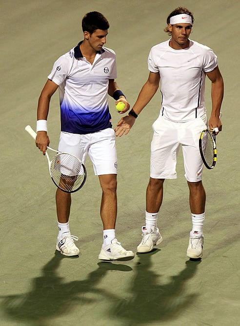 Nadal y Djokovic pierden en su primer partido como pareja